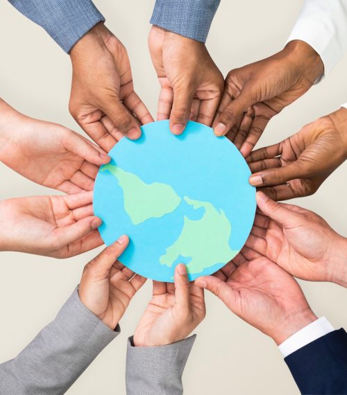 hands-holding-earth-csr-business-campaign